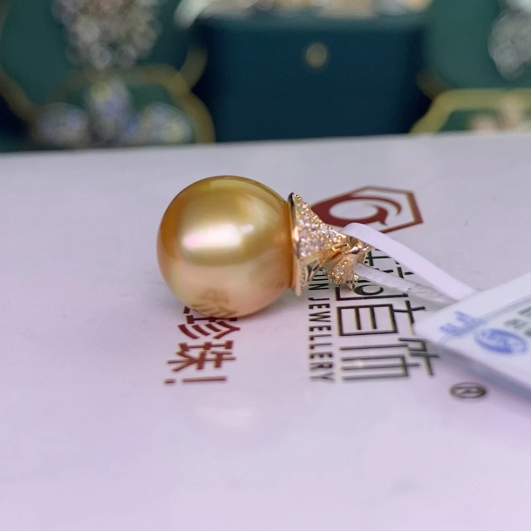 颈饰银S925镶嵌海水珍珠