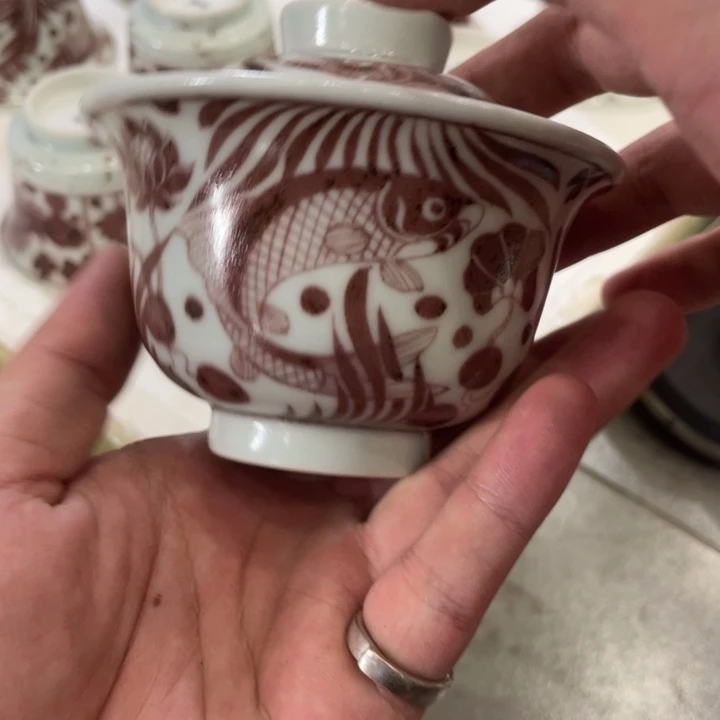 洪***造摆件景德镇陶瓷老陶