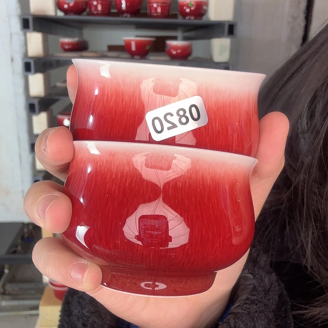 碗景德镇郎红陶瓷