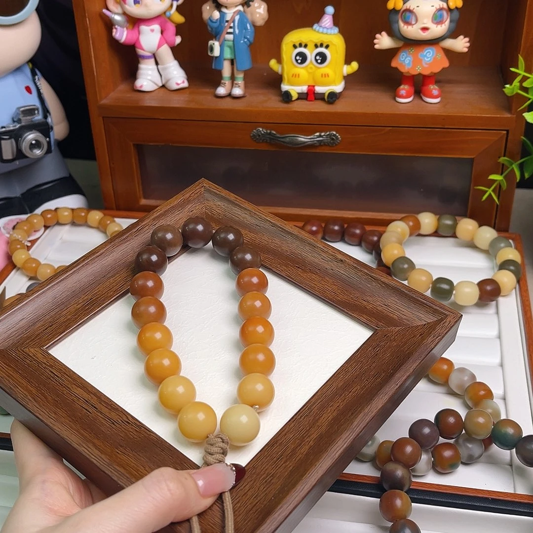 手串菩提根/象牙果卡16手持