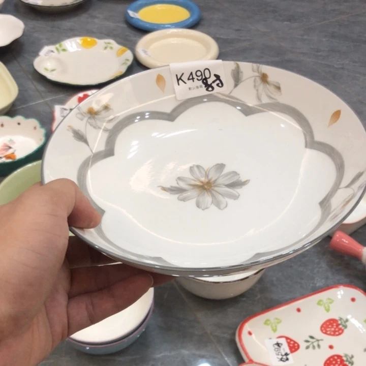 陶瓷微瑕盘碗碟介意勿拍