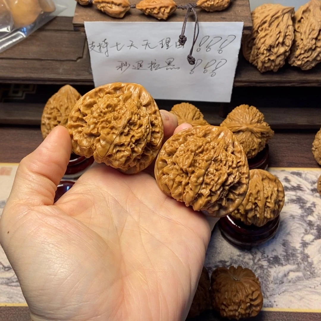 文玩核桃把件官帽尺寸52