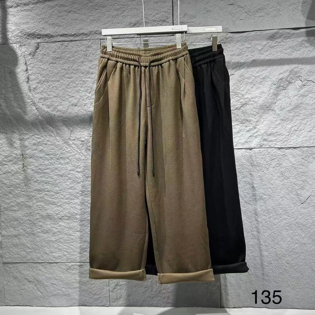 【135】潮牌设计师款直筒复古宽松工装休闲裤135*YLZ