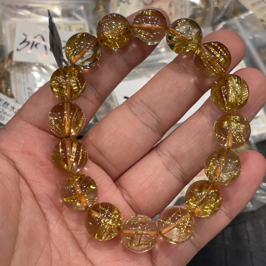 未镶嵌手链水晶aaa061钛晶
