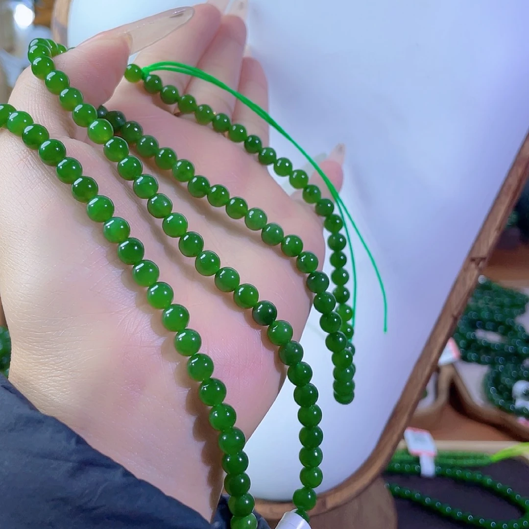 和田玉（碧玉）未镶嵌颈饰6