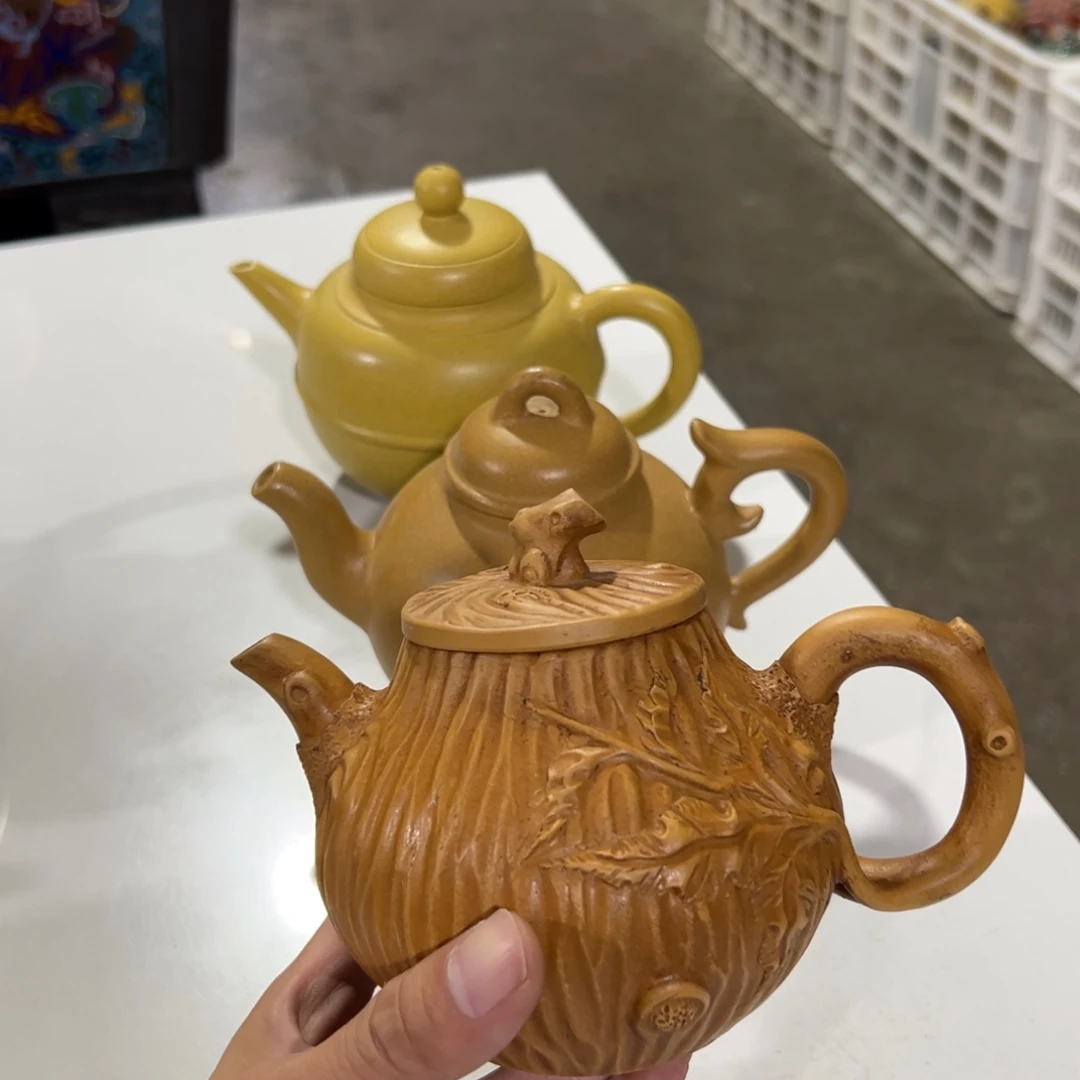 茶壶紫砂老厂紫砂壶一件！