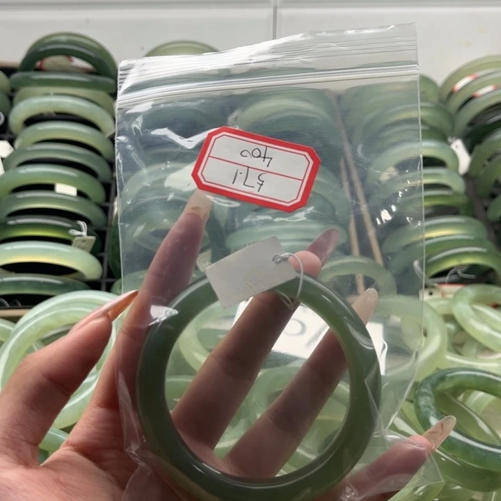 蛇纹石玉合金手镯