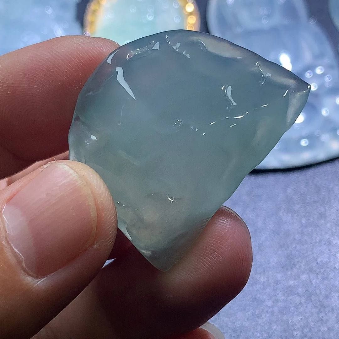 翡翠未镶嵌挂件翡翠