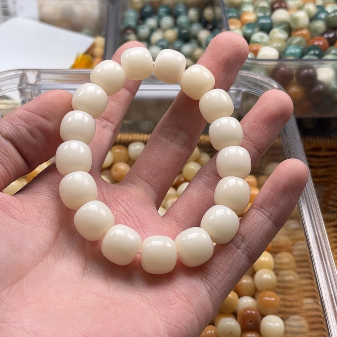 【闪购商品】白玉菩提吊坠q13.5/30+30颗白玉菩提