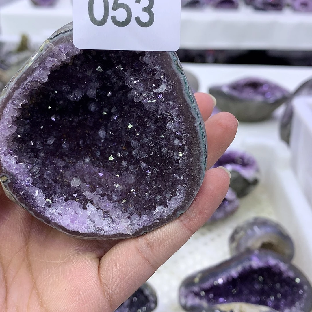 降***头未镶嵌紫晶大型摆件（非配饰）