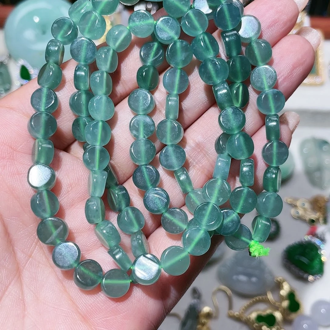 翡翠未镶嵌颈饰天然翡翠