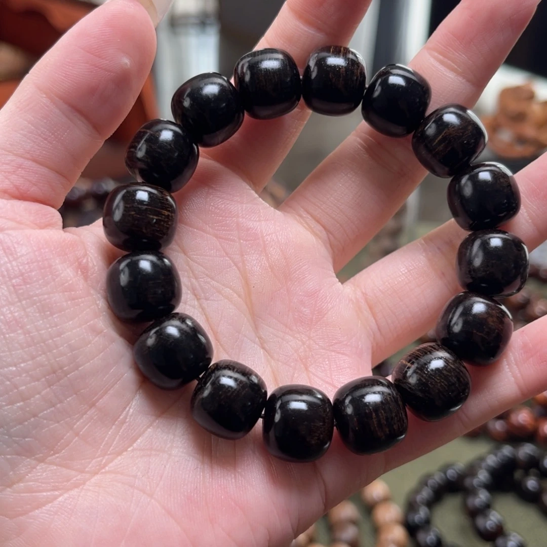 手串/手链贡木1314墨绿宝664