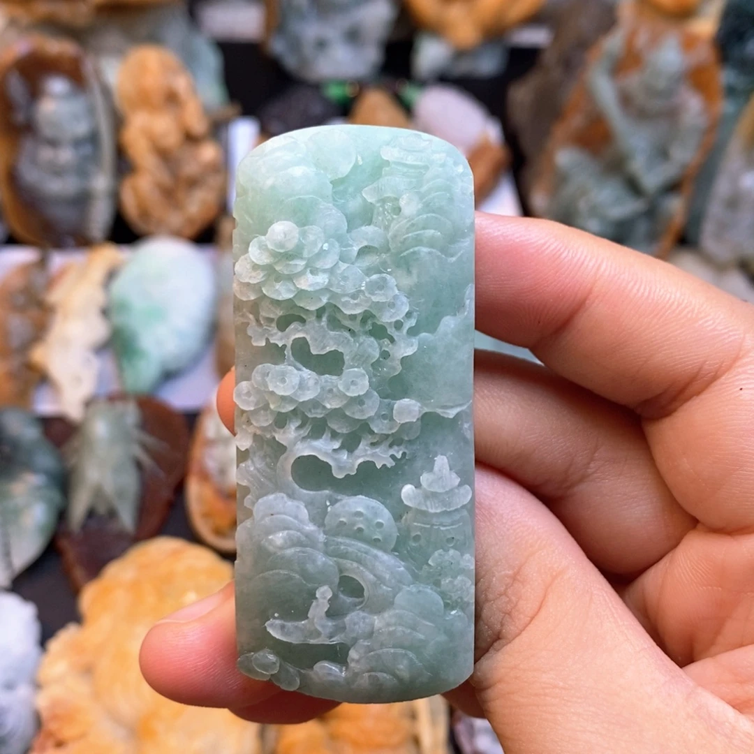 定制翡翠未镶嵌特色34