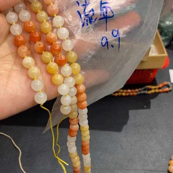 未镶嵌手串石英质玉流*