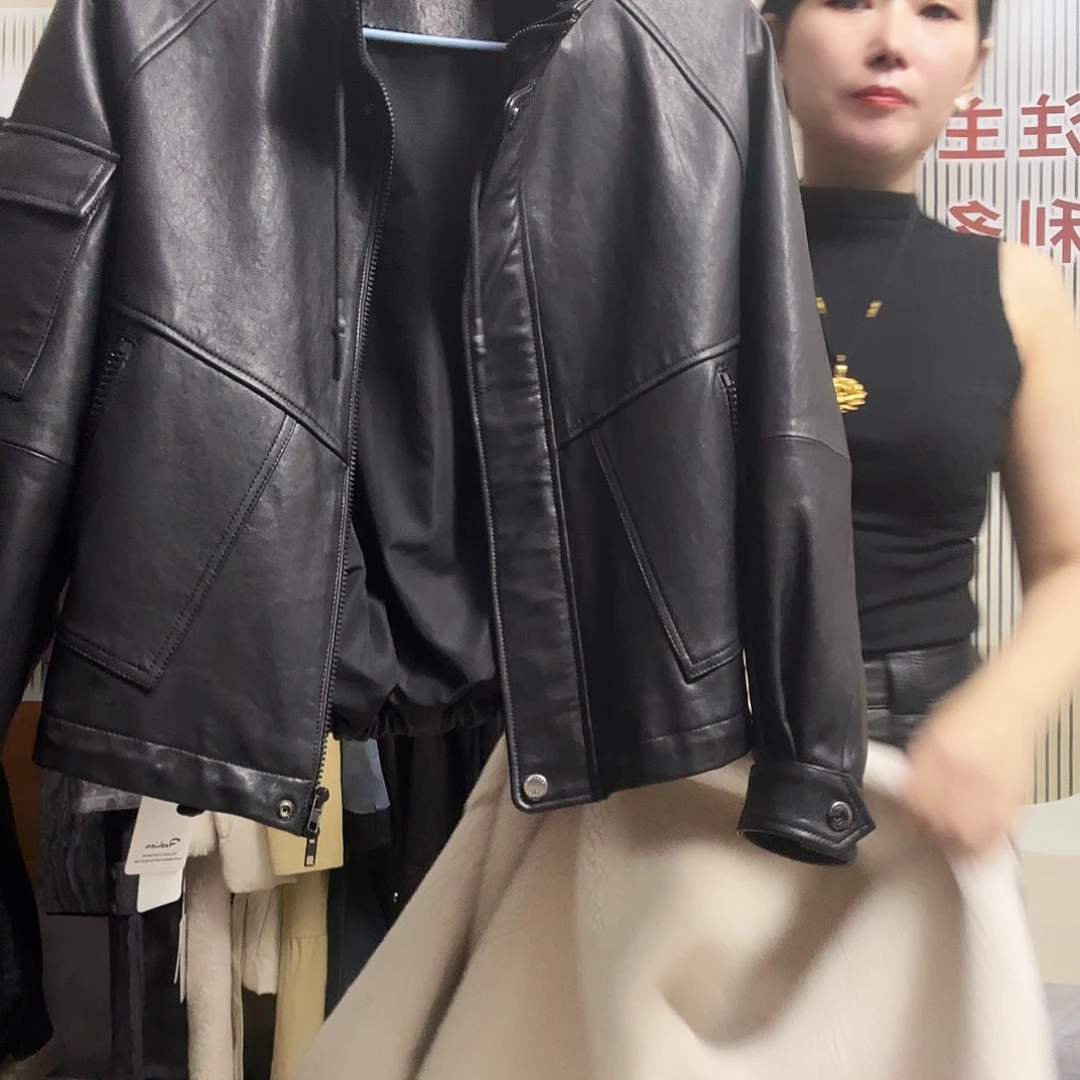 莉莉家时尚女装皮701