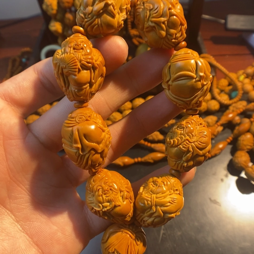 橄榄核手串/手链财神