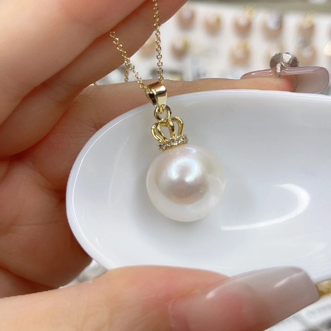 淡水珍珠合金吊坠(赠链)