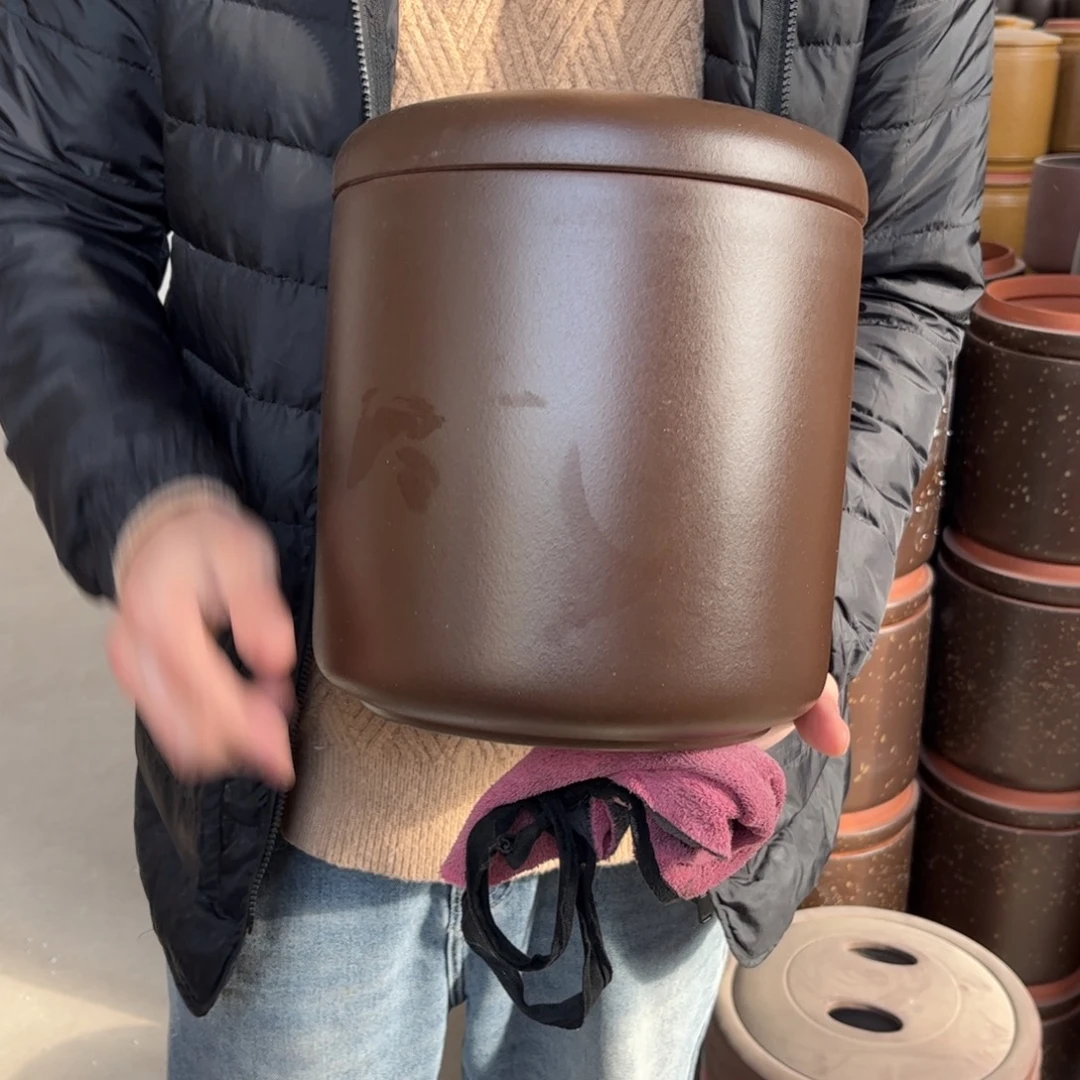 紫砂茶叶罐8 饼茶叶罐
