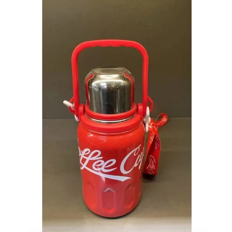 家用高级高颜值可口可乐同款保温杯大容量便携运动水壶情侣保温杯