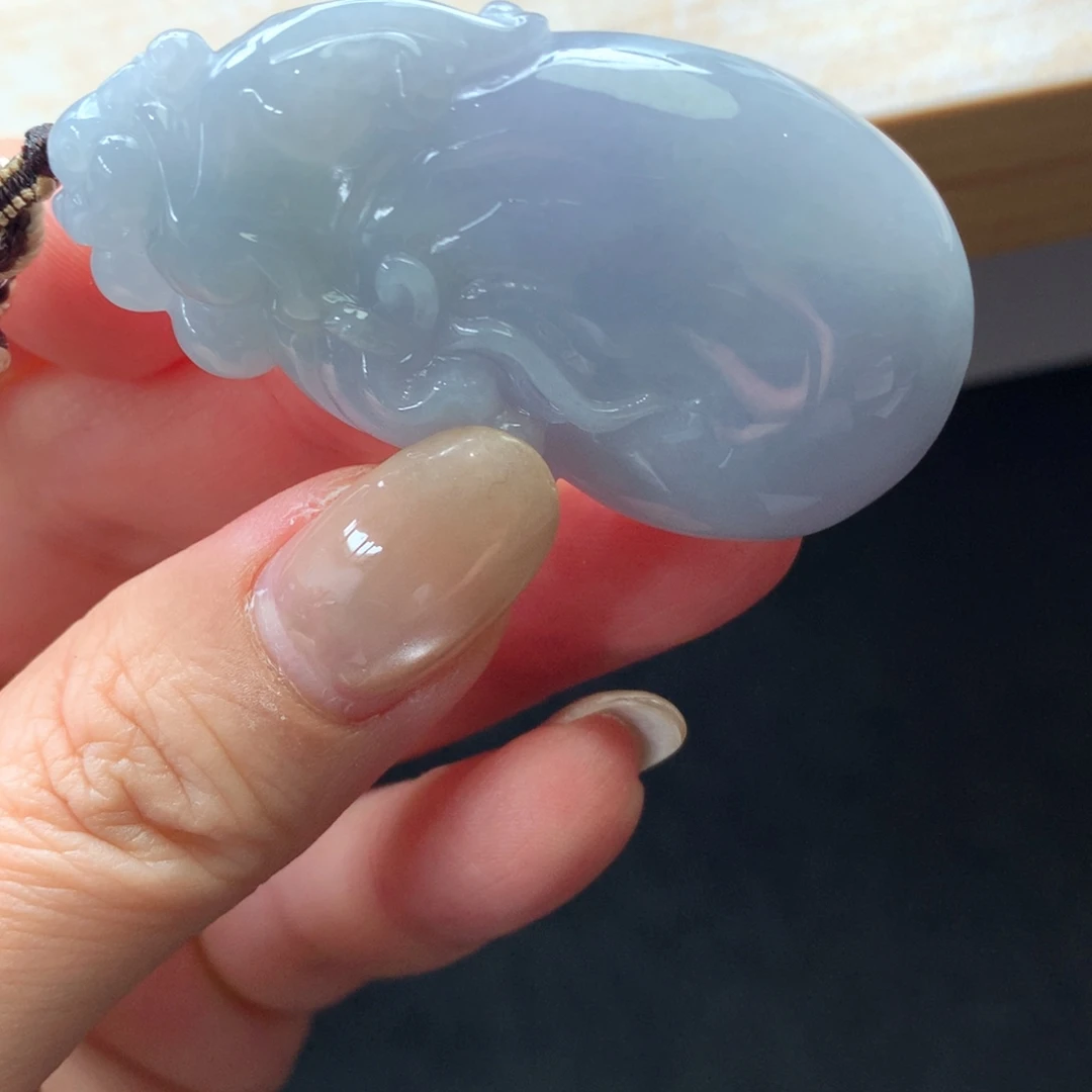 翡翠未镶嵌颈饰吊坠