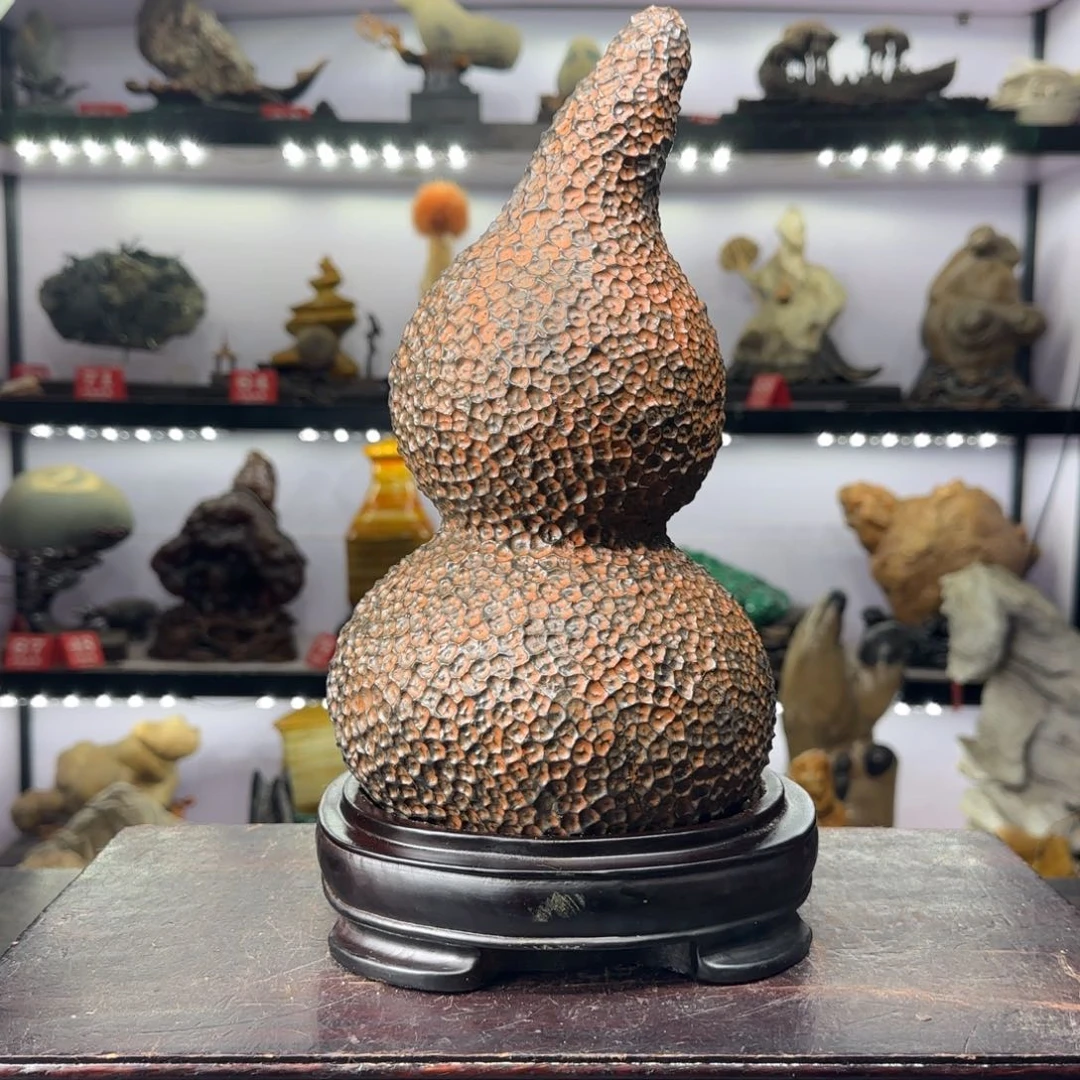 德***1蜂窝石精品摆件奇石