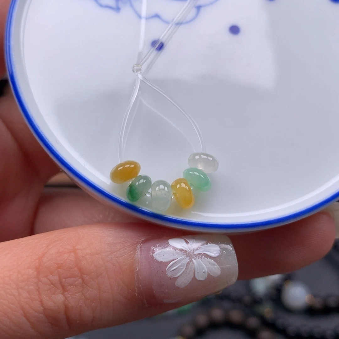 翡翠散珠天然翡翠D1274