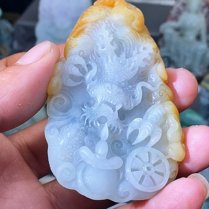 明***天定制翡翠未镶嵌买断抛光3天