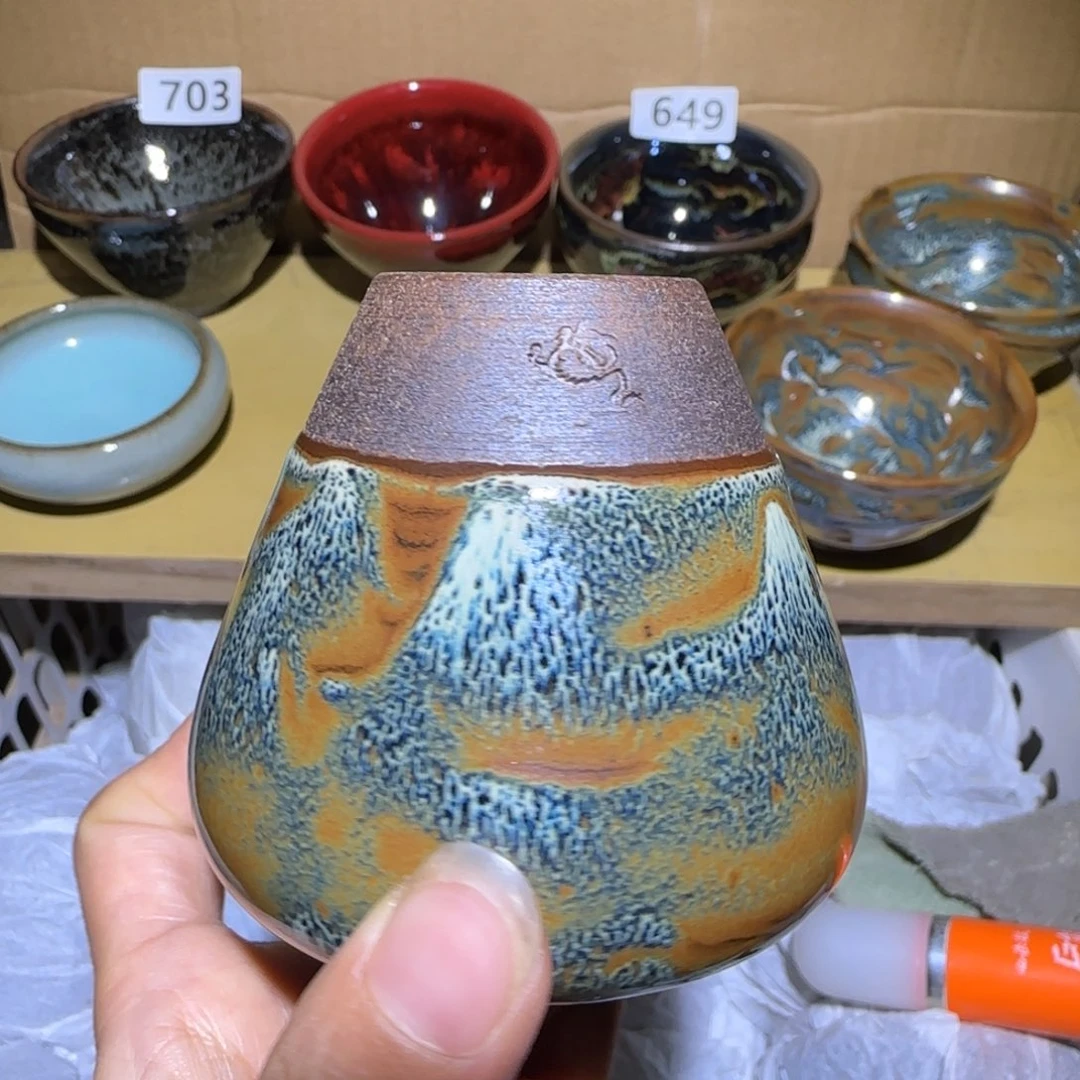 茶盏福建盏茶器鸡腿
