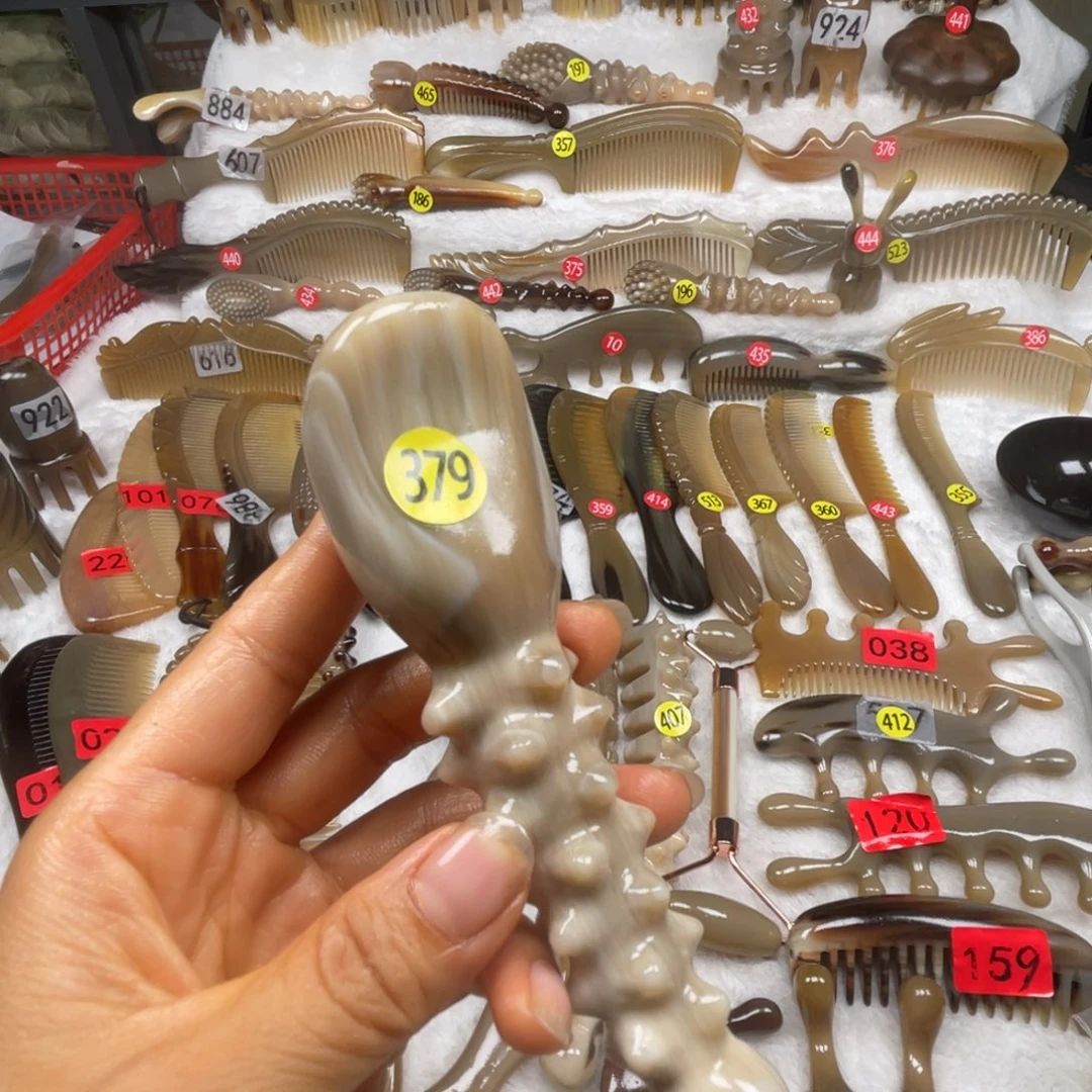 牛角梳福利款梳子