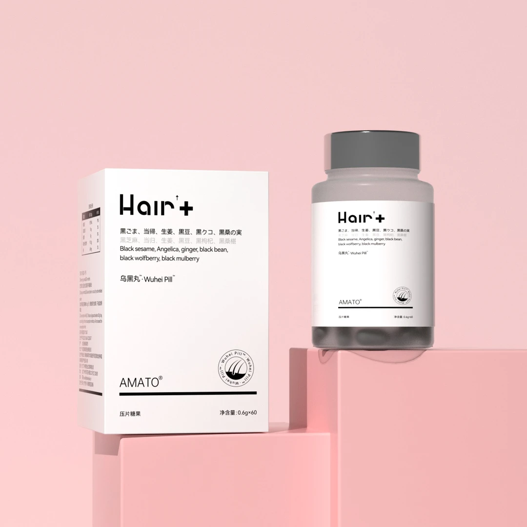 【丝丝+乌乌】AMATO-Halr'+乌乌丸压片糖果