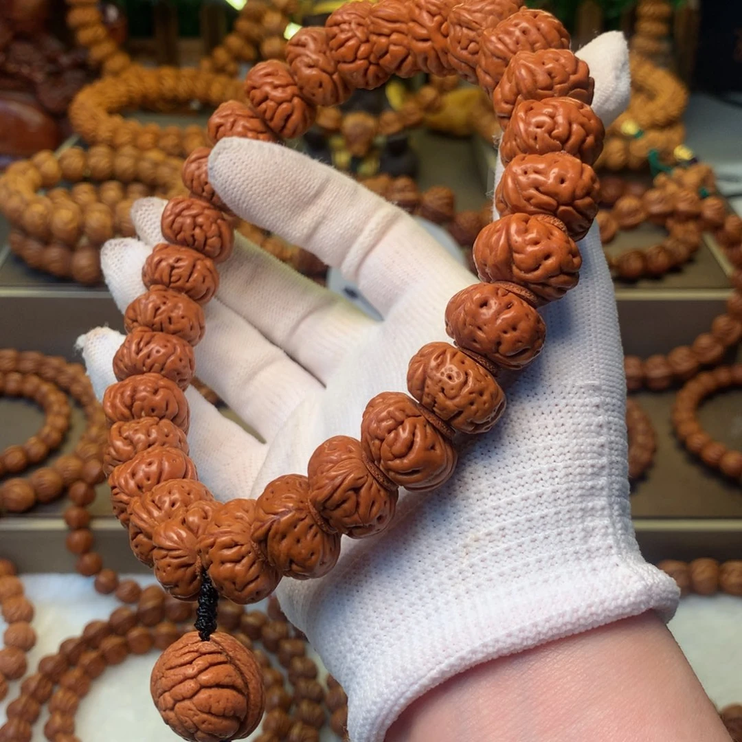 桃核吊坠秦岭龙纹