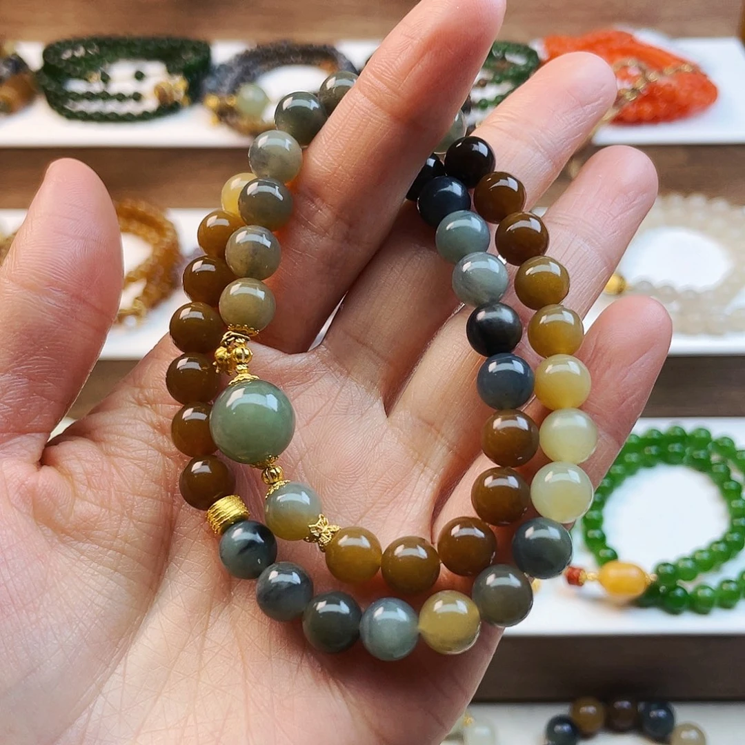 和田玉手串未镶嵌