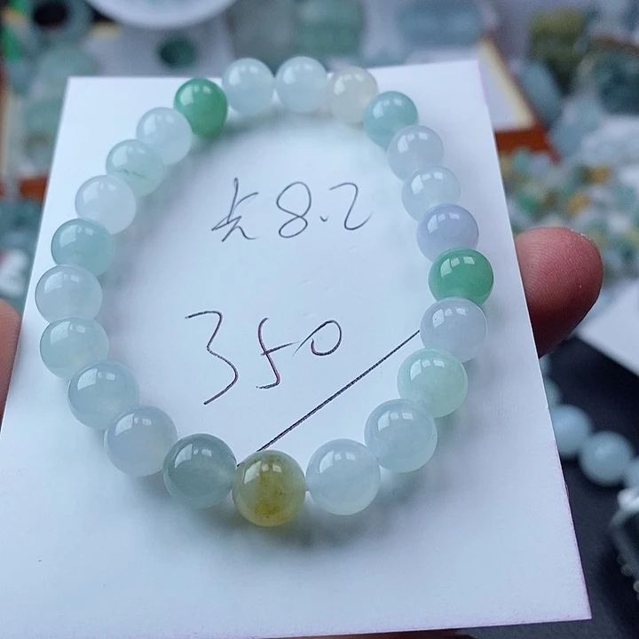 未镶嵌翡翠耳饰手串