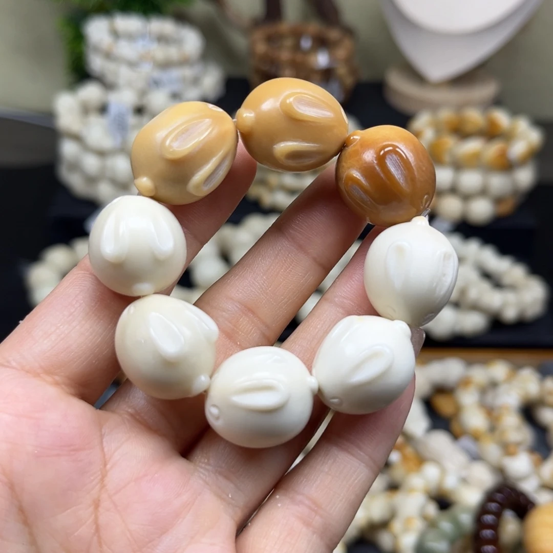 菩提根/象牙果吊坠2.20.129兔团子微瑕