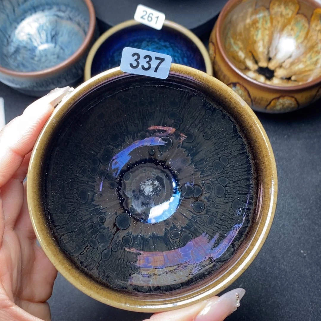 茶盏建窑建盏主人杯337
