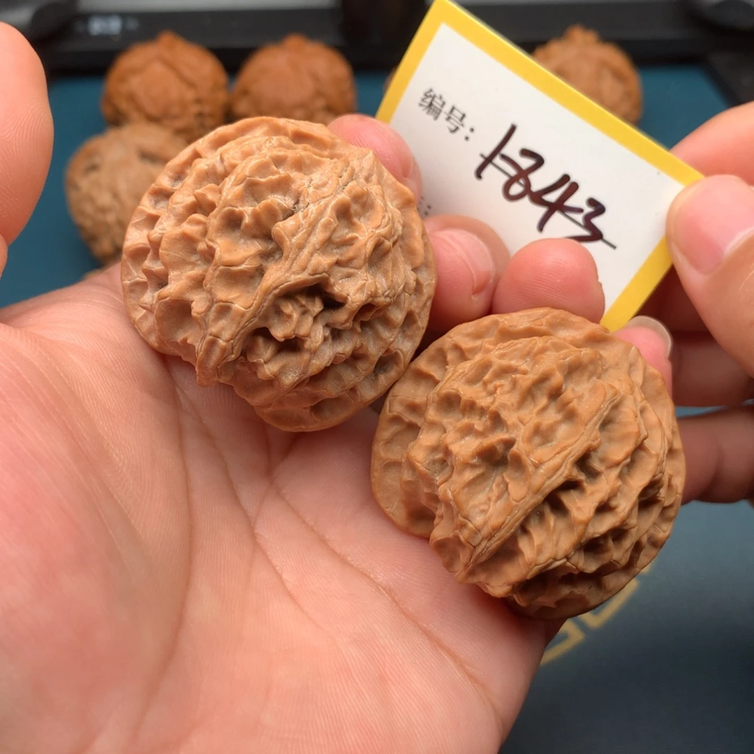 把件文玩核桃44全品苹果1843