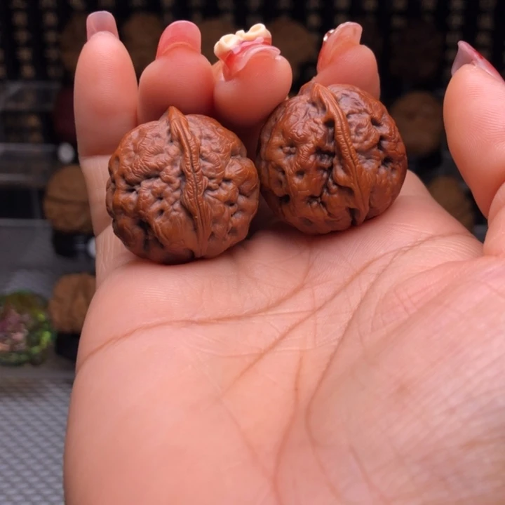 橄榄核吊坠73脑纹蛙