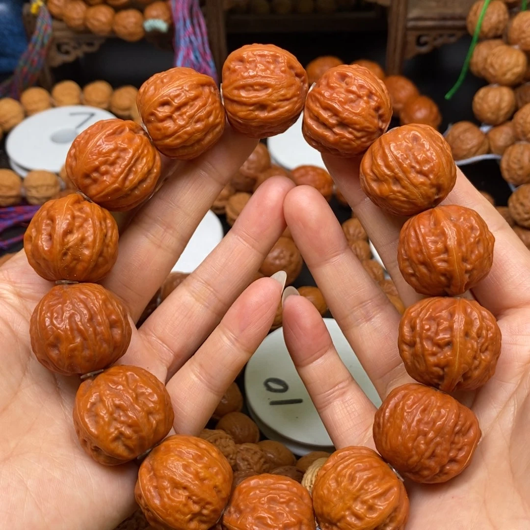 桃核手串粗筋八棱