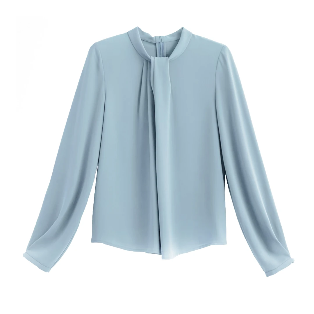 春夏新品！女士长袖时尚减龄小衫F716