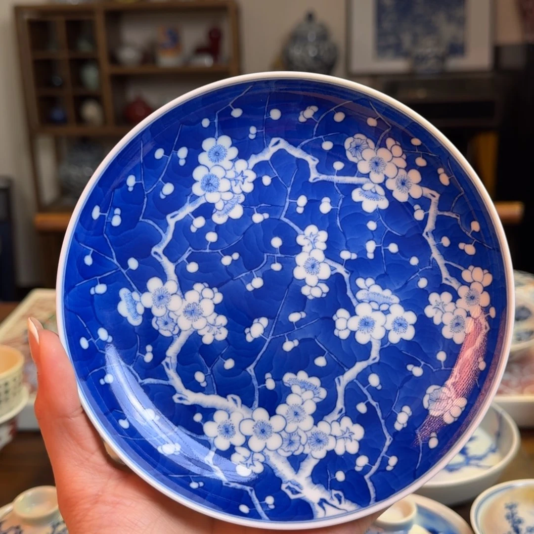 杯重工冰梅壶乘纯手绘