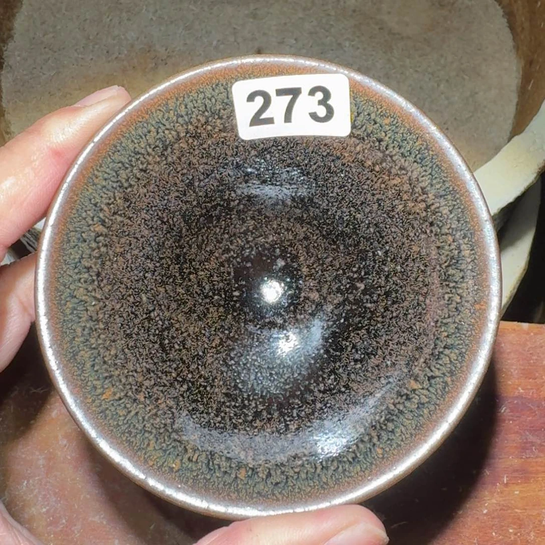 小雨茶盏，手工柴烧，