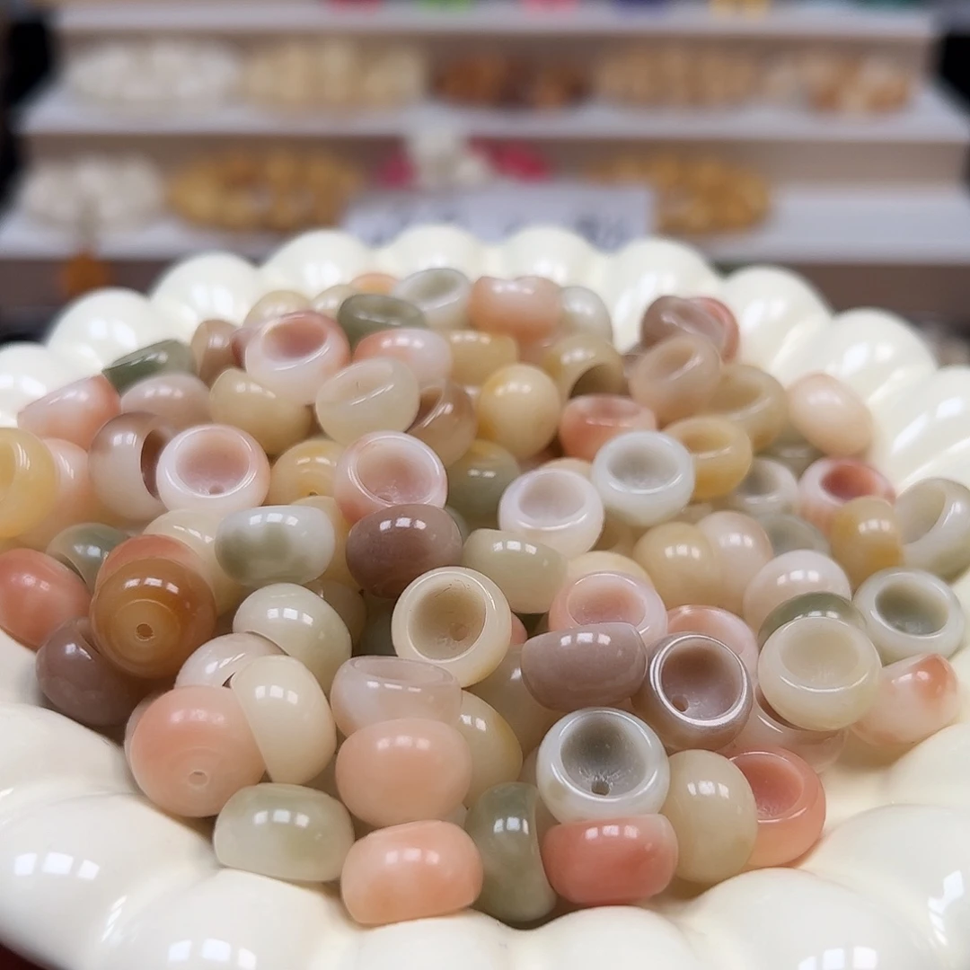 手串菩提根/象牙果卡13花皮碗肠32颗