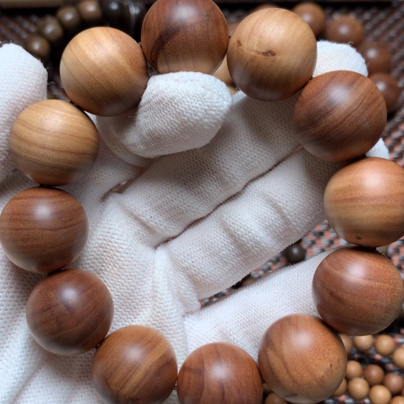 【闪购商品】檀香木手串/手链郭**r2.0横纹瑕疵处理价