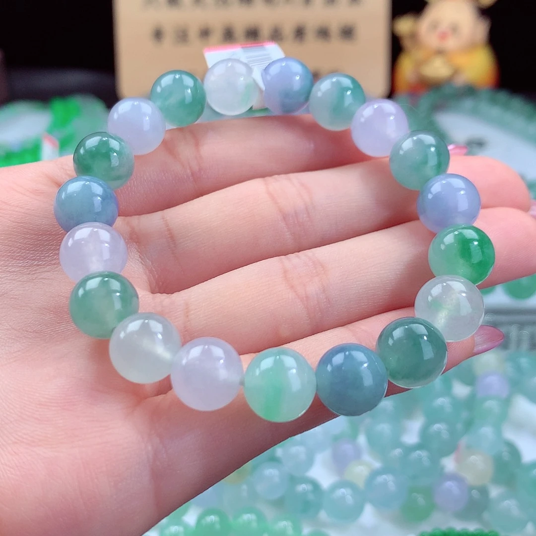 翡翠手链未镶嵌卡10