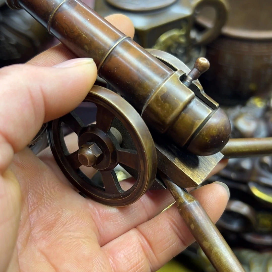 铜摆件欢迎欢迎你