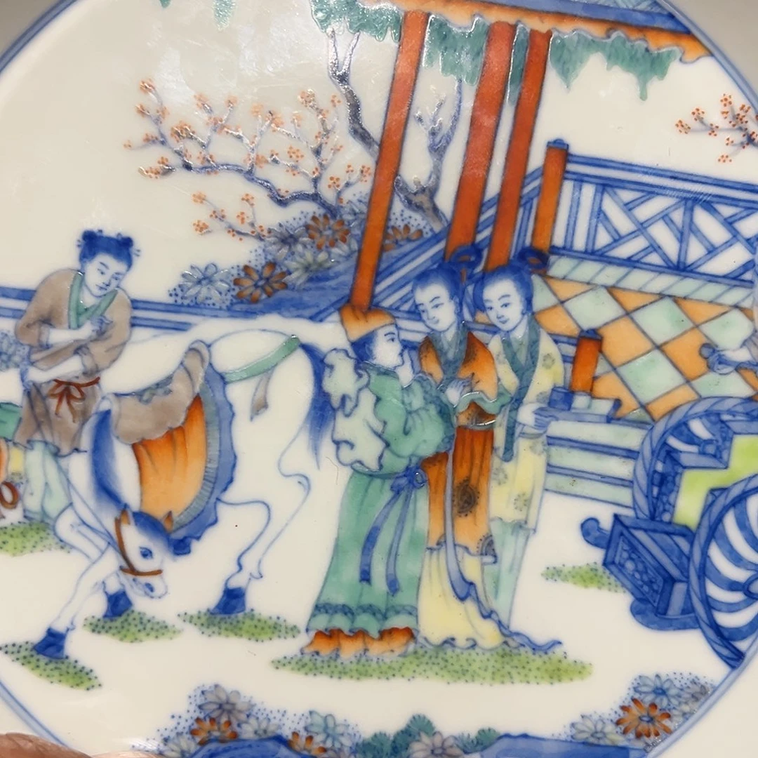 用***8瓷片青花瓷器青花瓷器