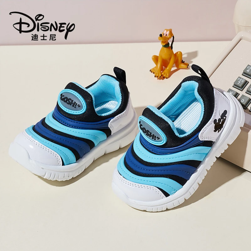 Disney/迪士尼童鞋秋季男女童鞋子透气防踢防滑学步鞋小童休闲鞋