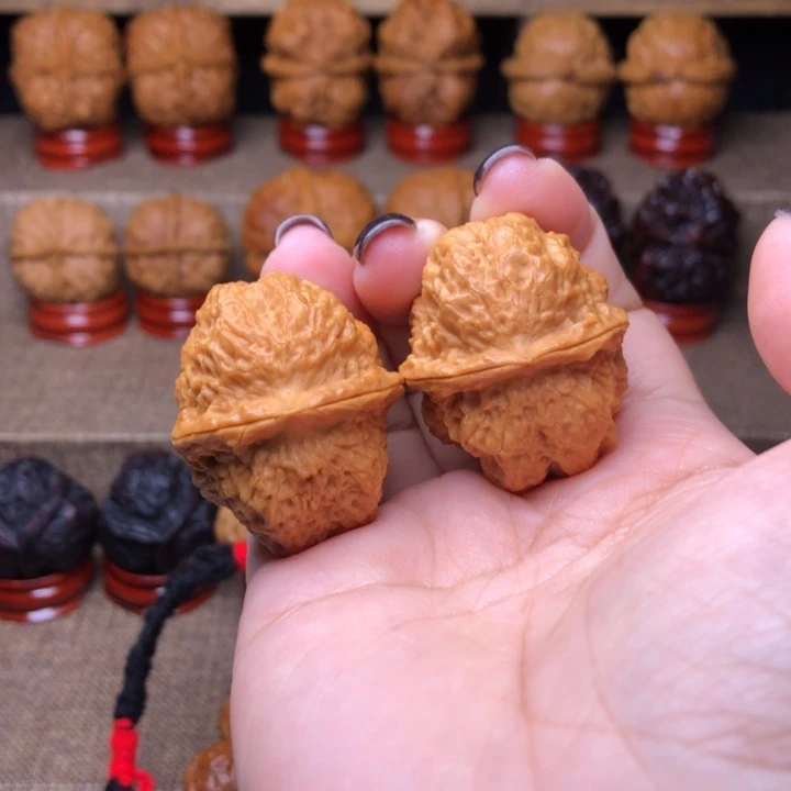 把件文玩核桃53号小帝王蟾36尺