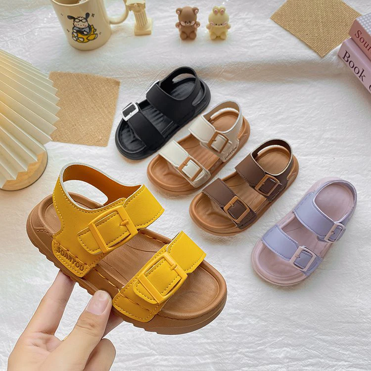 【博肯凉鞋-真皮】（超级轻！超级软！）2025休闲软底防滑男女童st22011