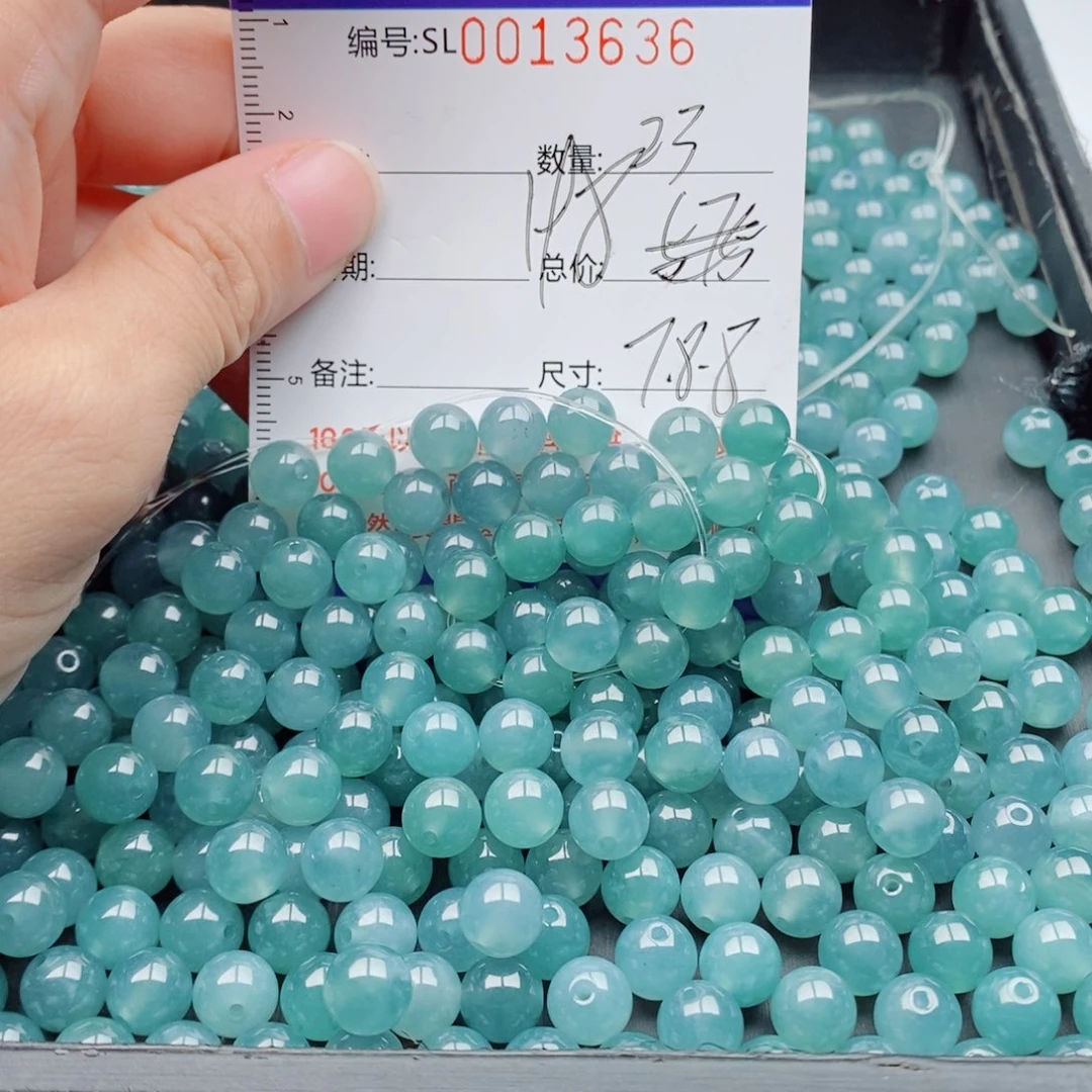 翡翠未镶嵌手链多样性发货散珠自选